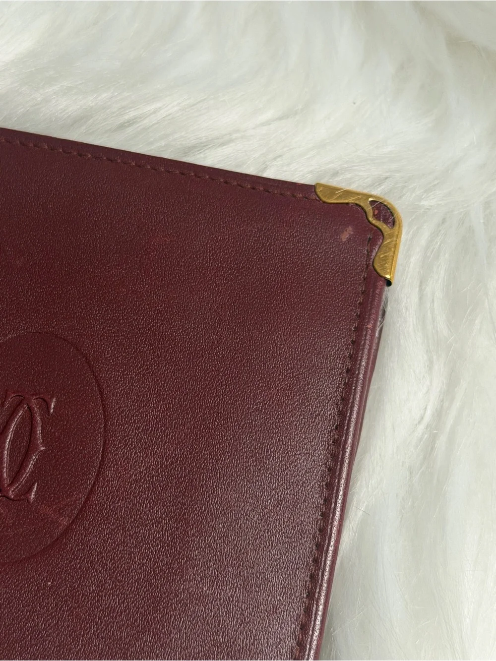Vintage Must de Cartier bifold wallet